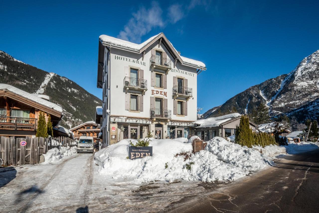 Eden Hotel, Apartments And Chalet Chamonix Les Praz Exterior foto